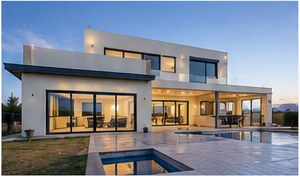 CapeSeal completed modern home project